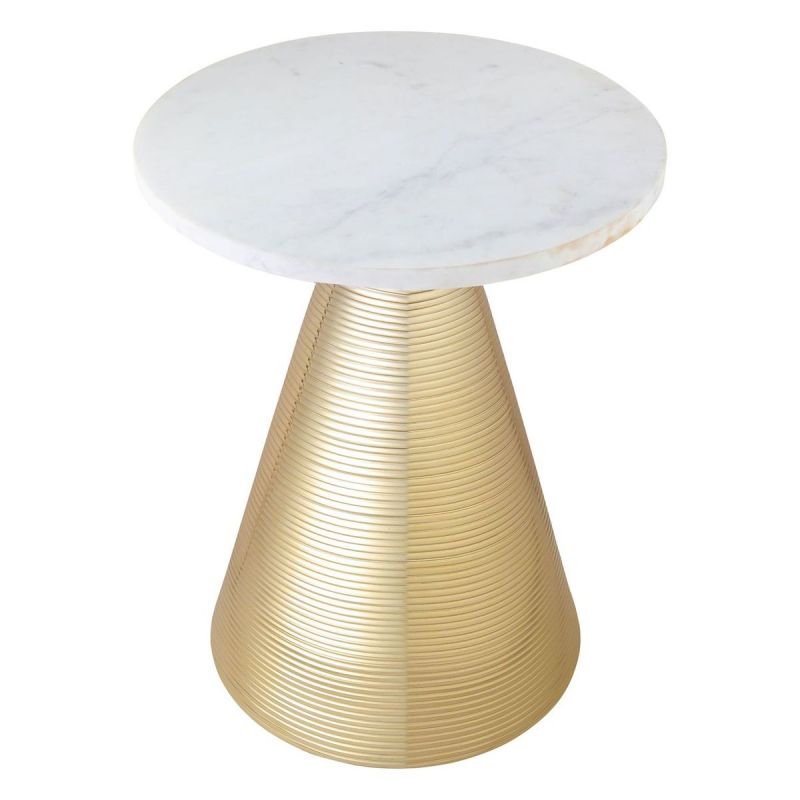 TOV Furniture Tempo Marble Side Table