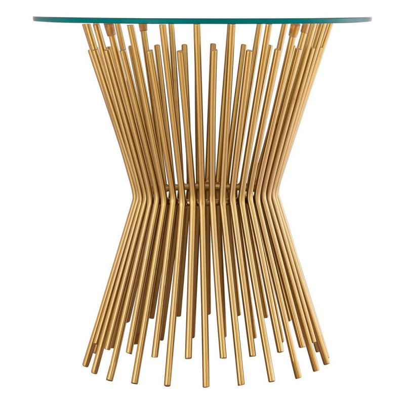 TOV Furniture Grace Glass Side Table - Thumbnail 2