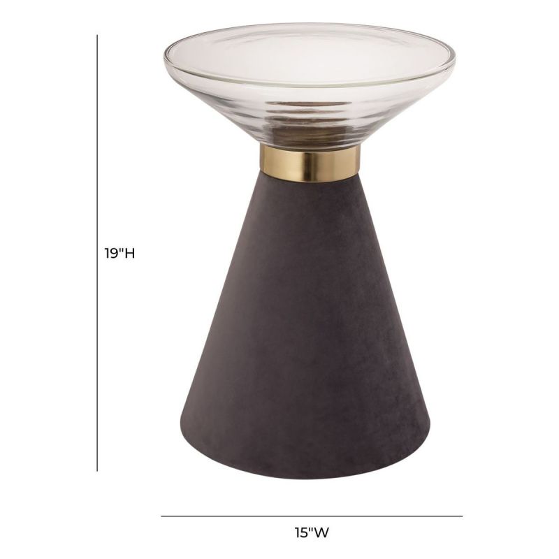 TOV Furniture Aurora Side Table - Thumbnail 2
