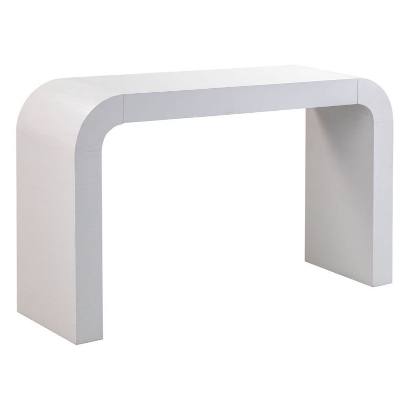 TOV Furniture Hump White Console Table