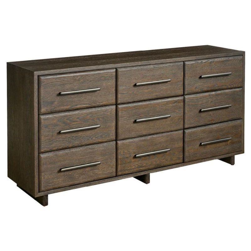 Universal Furniture Modern Sable Nine Drawer Dresser - Thumbnail 2