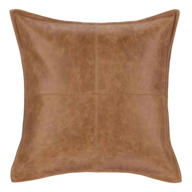 Classic Home SLD Leather Pillow - Thumbnail 2