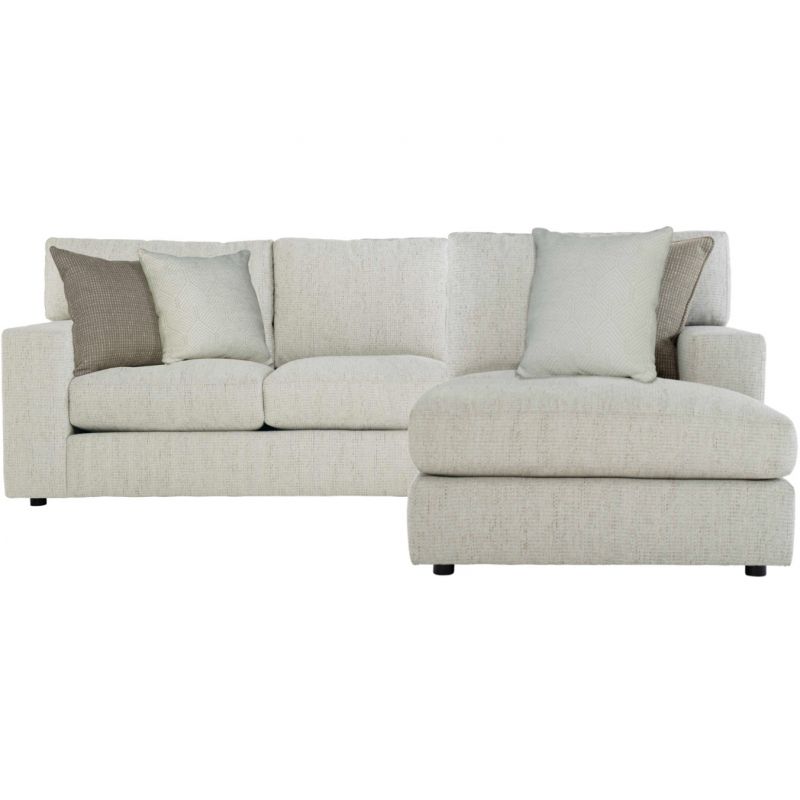Bernhardt Furniture Rawls 2pc Sectional Sofa Right Arm Chaise 1813 020 Grade G Unlimited Bernhardt Furniture Rawls 2pc Sectional, Right Arm Sectional Sofa