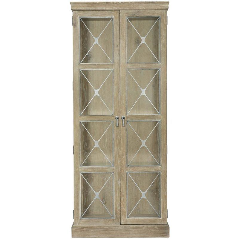 Bernhardt Furniture Rustic Patina Curio In Sand Unlimited Bernhardt Furniture Rustic Patina Curio, Bernhardt Curio Side Table