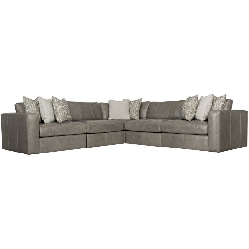 Bernhardt Furniture 5pc Stafford Leather Sectional 366 010 Bernhardt Furniture 5pc Stafford, Are Bernhardt Sofas Good Quality