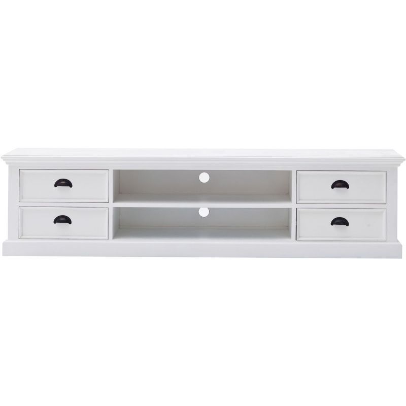 Novasolo Halifax Large Entertainment Center with 4 Drawers - Thumbnail 3