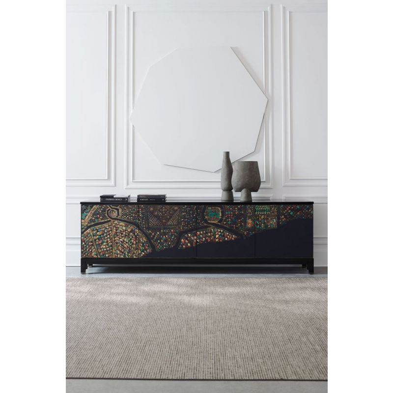 Caracole Classic Mosaic TV Stand - Thumbnail 2