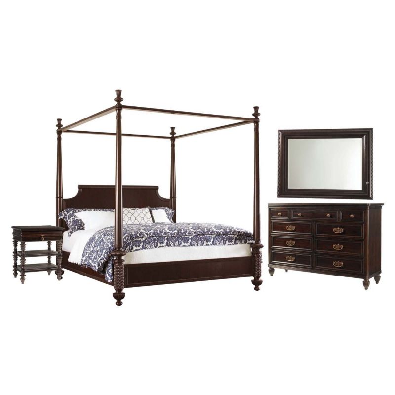 Tommy Bahama Home Royal Kahala Diamond Head Bedroom Set - Thumbnail 3