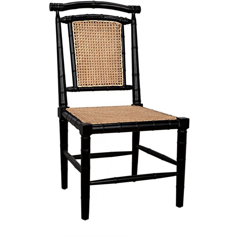 Noir Furniture Colonial Bamboo Side Chair - Thumbnail 3