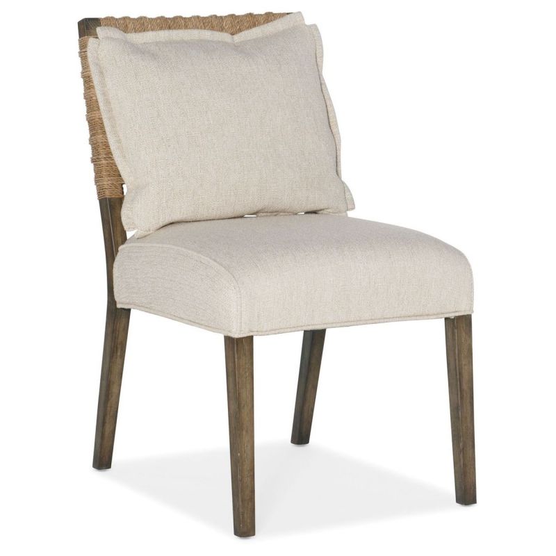 Hooker Furniture Sundance Woven Back Side Chair - Thumbnail 2