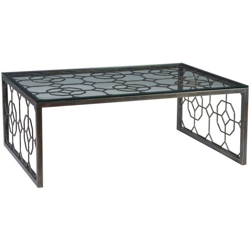 Artistica Home Honeycomb Rectangular Cocktail