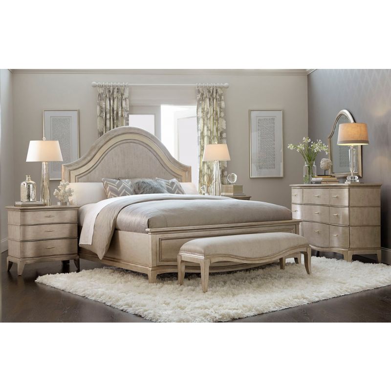 A.R.T. Furniture Starlite Bed Bench in Silver - Thumbnail 5
