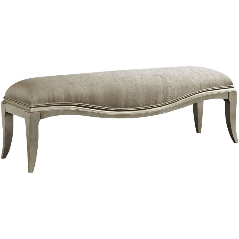 A.R.T. Furniture Starlite Bed Bench in Silver - Thumbnail 2