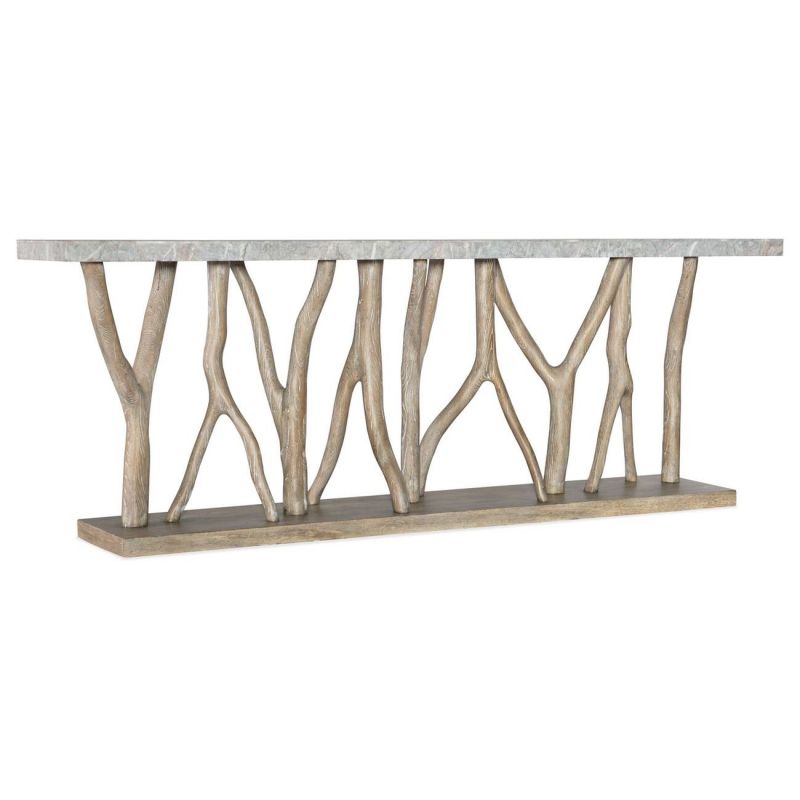 Hooker Furniture Surfrider Veneer and Resin Console Table - Thumbnail 3