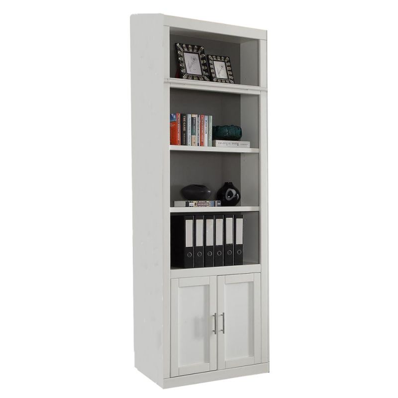 Parker House Catalina 32" Open Top Bookcase in Cottage White Unlimited Furniture