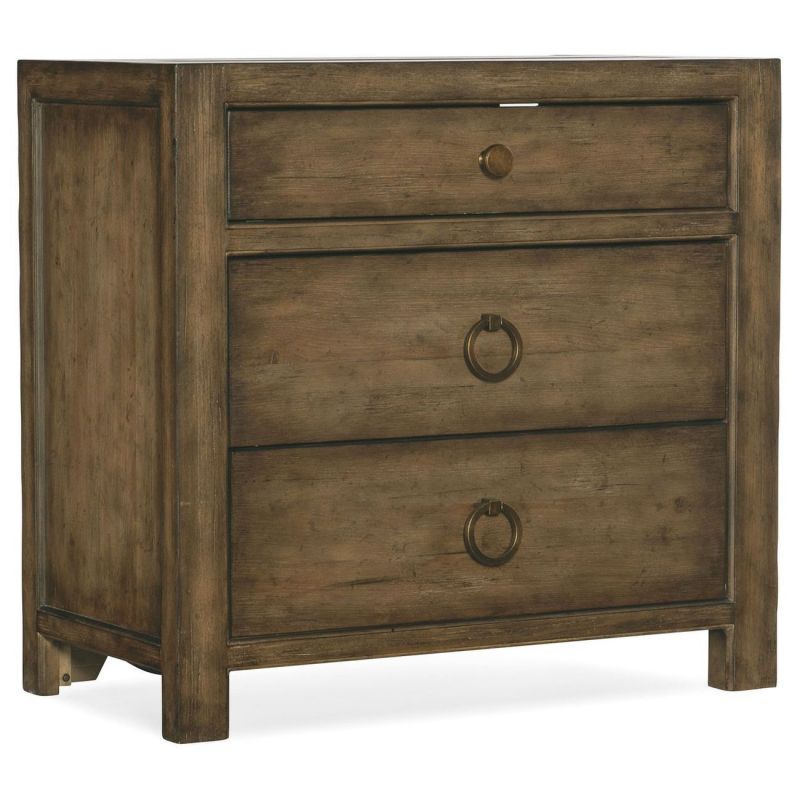 Sundance Three-Drawer Nightstand - Thumbnail 2
