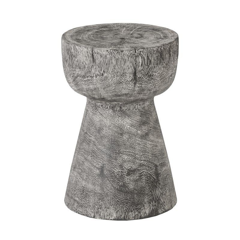 Phillips Collection Curved Wood Stool