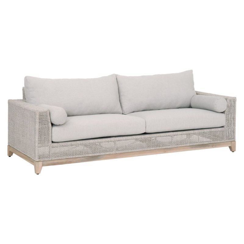 Essentials For Living Woven Tropez Outdoor Sofa Set