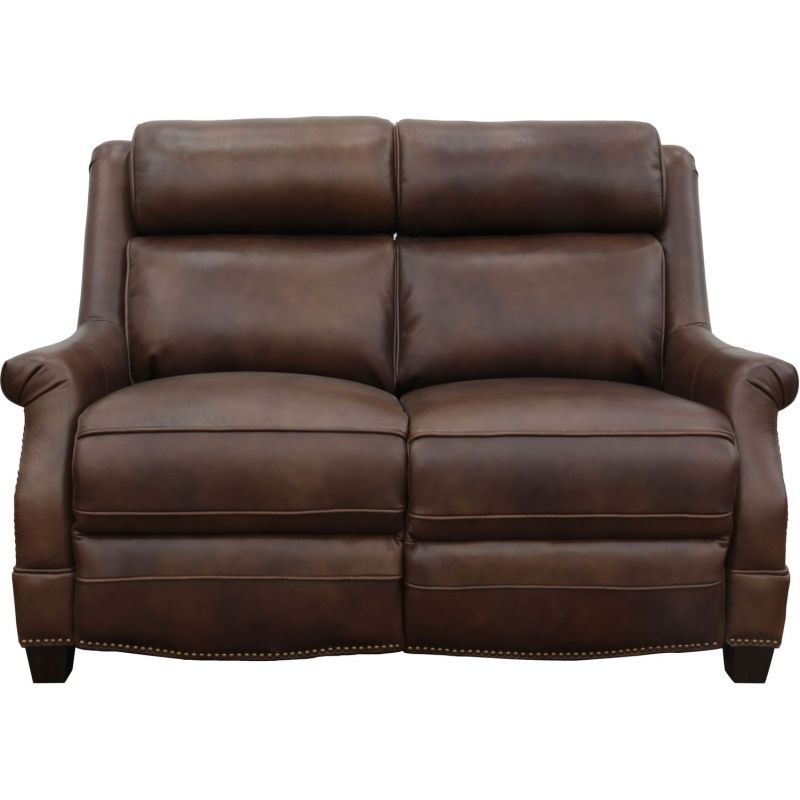 Barcalounger Warrendale Worthington Cognac Sofa Set - Thumbnail 2