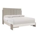 Bernhardt Furniture Foundations Panel Bed, King - Light Shale, Linen