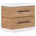 A.R.T. Furniture Portico Nightstand in Sienna, White Plaster