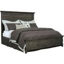 Kincaid Furniture Plank Road Jessup Panel King Bed in Charcoal
