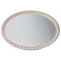 AICO Michael Amini Malibu Crest Oval Wall Mirror - Chardonnay (Promo)
