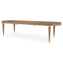 AICO Michael Amini Villa Cherie Oval Dining Table With Leaves - Caramel (Promo)