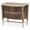 AICO Michael Amini Villa Cherie Night Stand - Hazelnut (Promo)
