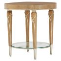 AICO Michael Amini Villa Cherie End Table - Caramel (Promo)