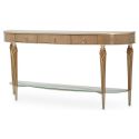 AICO Michael Amini Villa Cherie Console Table - Caramel (Promo)