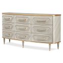 AICO Michael Amini St. Charles Dresser in Dove Gray