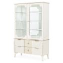 AICO Michael Amini La Marisia Display Cabinet in Creamy Pearl
