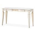 AICO Michael Amini La Marisia Console Table in Creamy Pearl