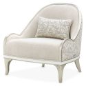 AICO Michael Amini La Marisia Accent Chair in Light Champagne