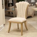 AICO Michael Amini Fantosini Dining Side Chair in Gold Leaf