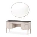 AICO Michael Amini Fantosini Vanity With Mirror in Silver Mist