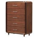 AICO Michael Amini Mason Park 5-Drawer Chest in Umber
