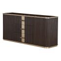 AICO Michael Amini West Kensington Sideboard in Medium Espresso