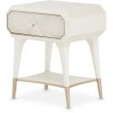 AICO Michael Amini La Rachelle Nightstand/End Table 1 Drawer (Promo)