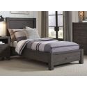 Aspenhome Mill Creek Twin Panel Storage Bed - Carob