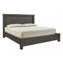 Aspenhome Mill Creek Queen Panel Bed - Carob