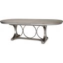 AICO Michael Amini Kathy Ireland Eclipse Oval Dining Table