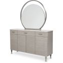 AICO Michael Amini Kathy Ireland Eclipse Sideboard & Mirror