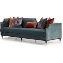 AICO Michael Amini La Francaise Mansion Sofa Azure Black (Promo)