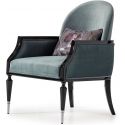 AICO Michael Amini La Francaise Accent Chair Azure Black (Promo)