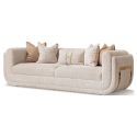 AICO Michael Amini Savannah Breeze Standard Sofa - Cashmere in Bright Gold