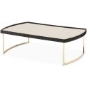 AICO Michael Amini Lisbon Cocktail Table Silken - Matte Black (Promo)