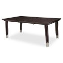 AICO Michael Amini Paris Chic Rectangular Dining Table in Espresso