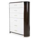 AICO Michael Amini Paris Chic 6 Drawer Chest in Espresso